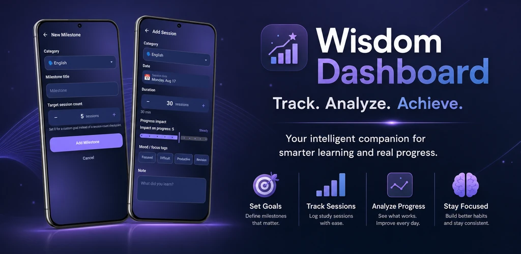 Wisdom Dashboard promotional banner